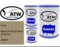 Preview: Ford, Medium Parchment (Interior), 28909: 500ml Lackdose + 500ml Klarlack + 250ml Härter - Set, von ATW Autoteile West.